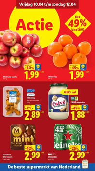 CALVÉ mayonaise aanbieding bij Lidl – geldig van 10.04.2026 t/m 12.04.2026