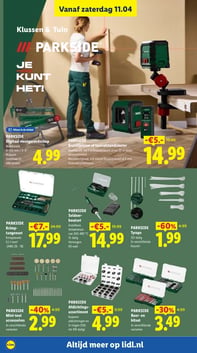 PARKSIDE Tyraps aanbieding bij Lidl – geldig van 06.04.2026 t/m 12.04.2026
