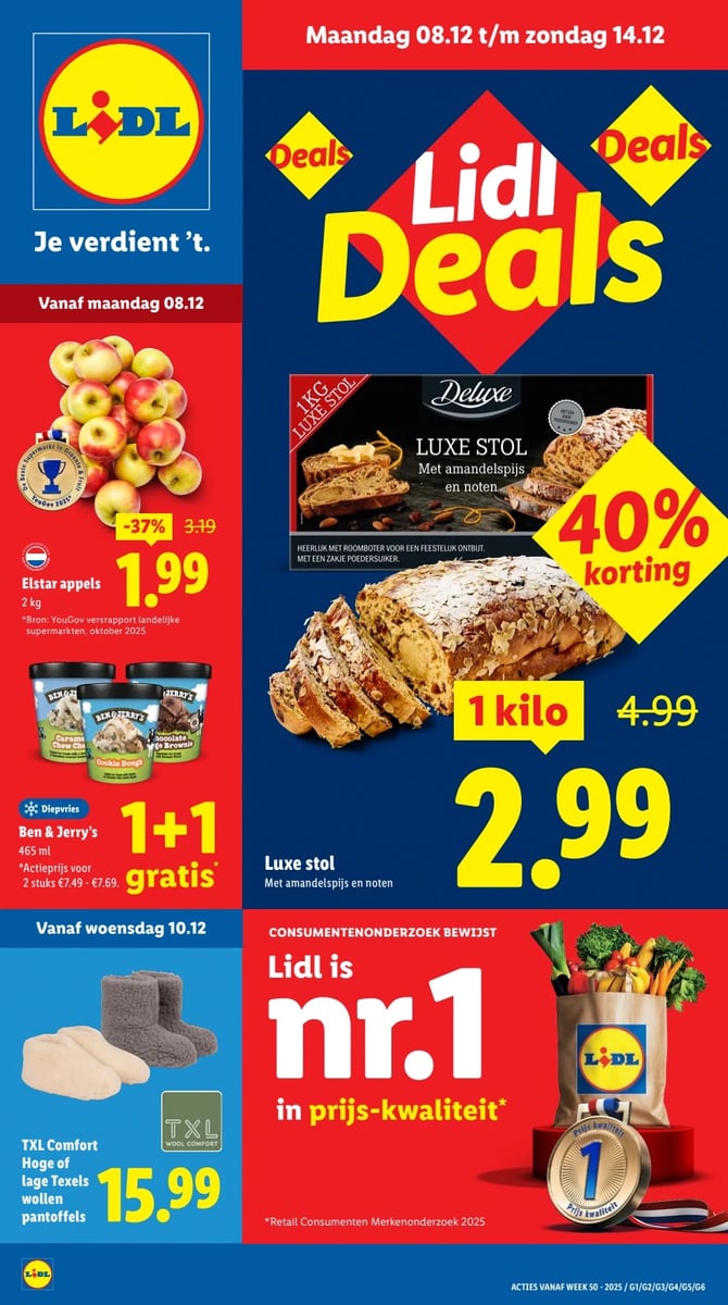 Lidl folder – pagina 1