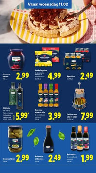 Gearomatiseerde olie aanbieding bij Lidl – geldig van 09.02.2026 t/m 15.02.2026