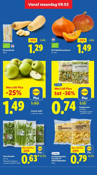 Bio pastinaak aanbieding bij Lidl – geldig van 09.02.2026 t/m 15.02.2026