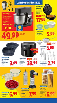 Keukenmachine aanbieding bij Lidl – geldig van 09.03.2026 t/m 15.03.2026