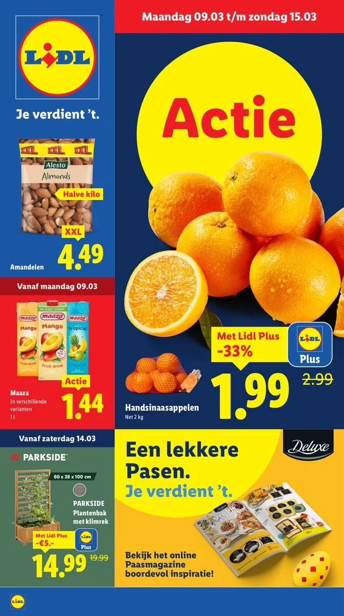 Lidl folder – pagina 1