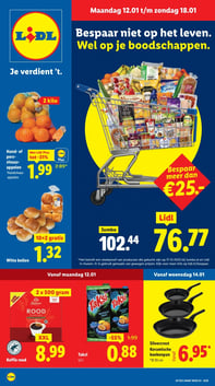Koffie rood aanbieding bij Lidl – geldig van 12.01.2026 t/m 18.01.2026