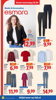 ESMARA Dames top aanbieding bij Lidl – geldig van 13.04.2026 t/m 19.04.2026
