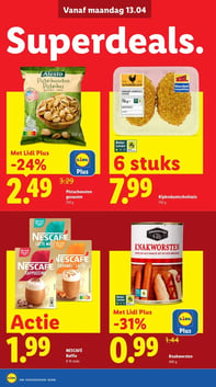NESCAFÉ Koffie aanbieding bij Lidl – geldig van 13.04.2026 t/m 19.04.2026