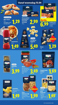 Cannelloni aanbieding bij Lidl – geldig van 15.04.2026 t/m 19.04.2026