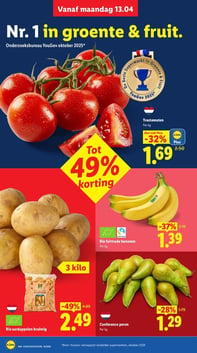 Bio aardappelen kruimig aanbieding bij Lidl – geldig van 13.04.2026 t/m 19.04.2026
