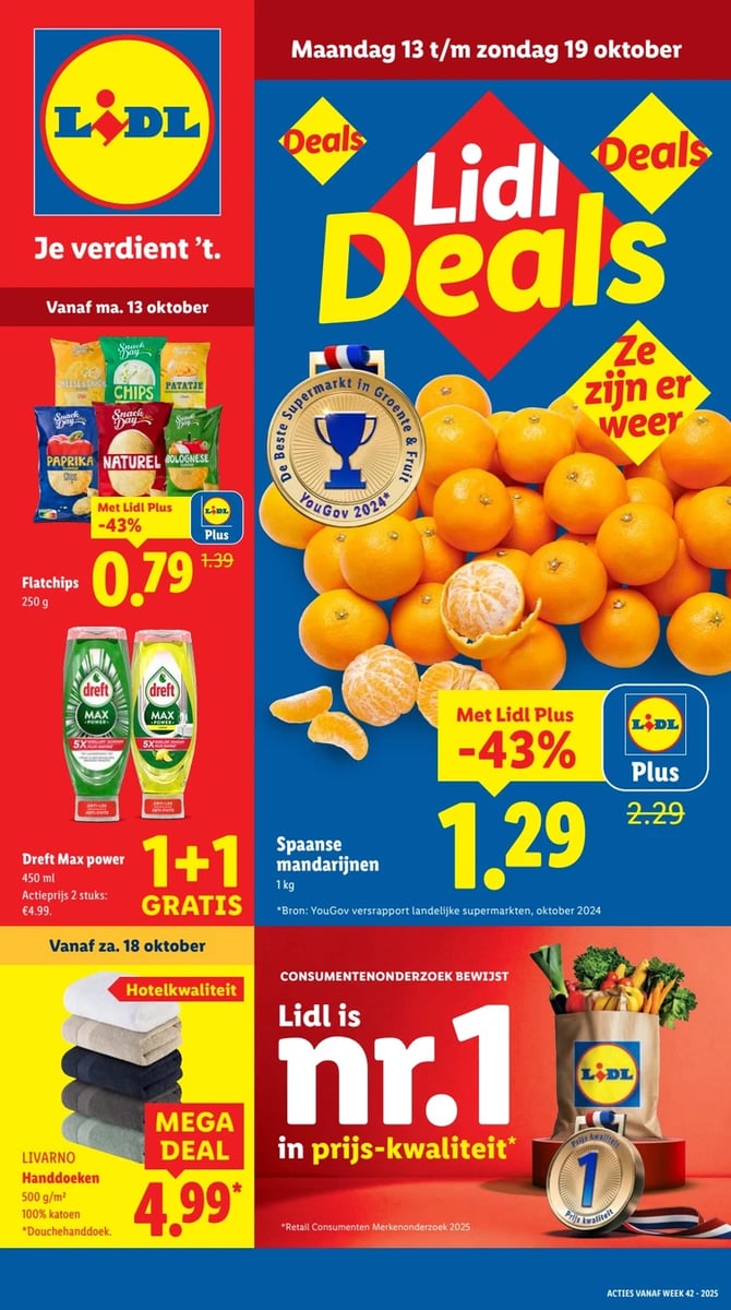 Lidl folder – pagina 1