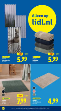Livarno Chenille badmat aanbieding bij Lidl – geldig van 15.12.2025 t/m 21.12.2025