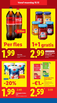 Coca-Cola aanbieding bij Lidl – geldig van 15.12.2025 t/m 21.12.2025