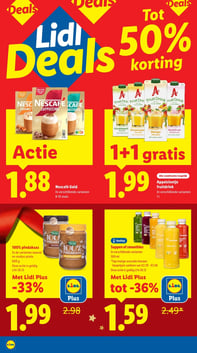 100% pindakaas aanbieding bij Lidl – geldig van 15.12.2025 t/m 21.12.2025