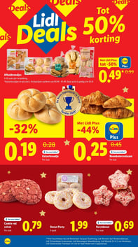 Kerstdonut aanbieding bij Lidl – geldig van 15.12.2025 t/m 21.12.2025