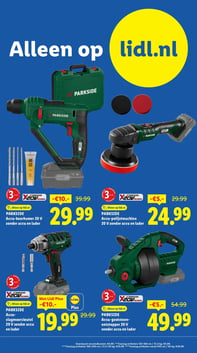PARKSIDE Accu-slagmoersleutel 20 V zonder accu en lader aanbieding bij Lidl – geldig van 16.02.2026 t/m 22.02.2026