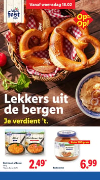 Rösti classic of Berner aanbieding bij Lidl – geldig van 16.02.2026 t/m 22.02.2026