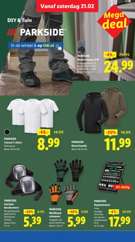Gel kniebeschermers aanbieding bij Lidl – geldig van 16.02.2026 t/m 22.02.2026