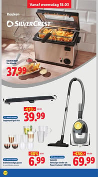 SILVERCREST Rvs friteuse aanbieding bij Lidl – geldig van 16.03.2026 t/m 22.03.2026