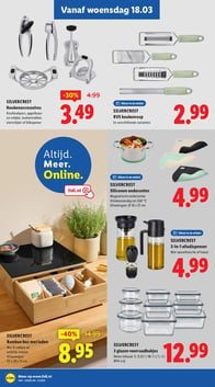SILVERCREST Keukenaccessoires aanbieding bij Lidl – geldig van 16.03.2026 t/m 22.03.2026