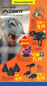 CRIVIT Fietshelm aanbieding bij Lidl – geldig van 16.03.2026 t/m 22.03.2026