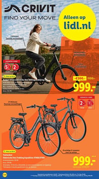 Elektrische fiets Trekking Expedition XT480/XT481 aanbieding bij Lidl – geldig van 16.03.2026 t/m 22.03.2026