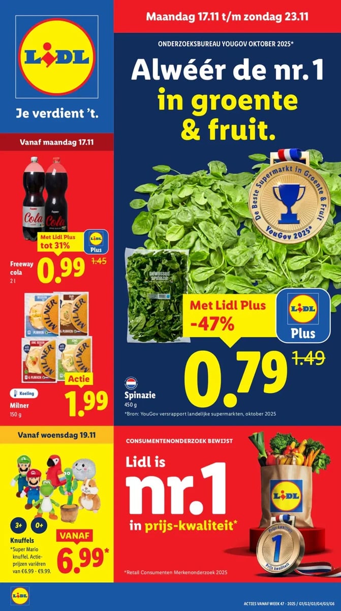Lidl folder – pagina 1