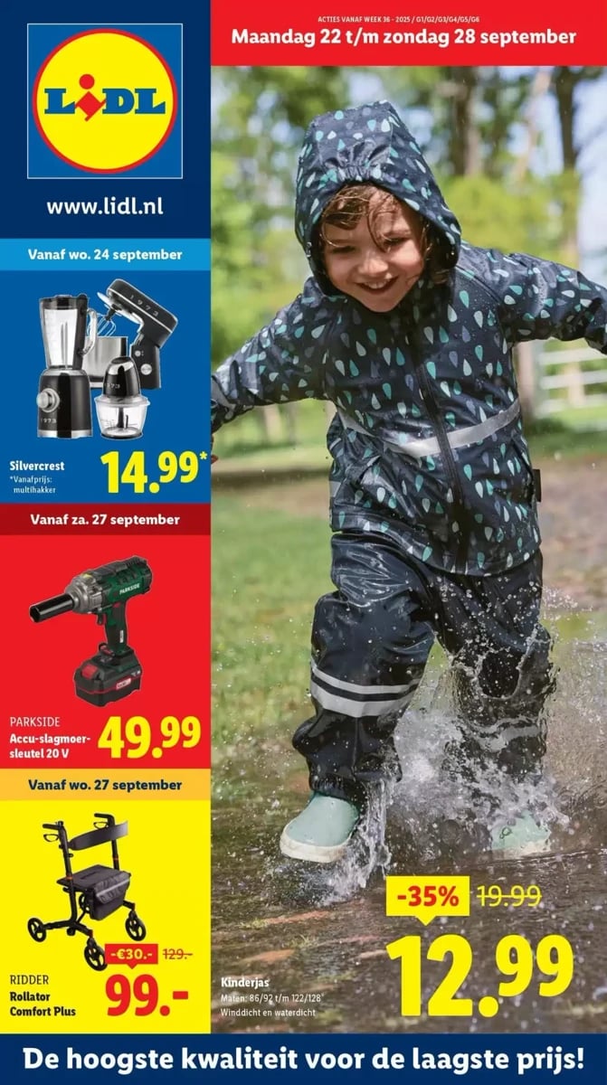 Lidl folder – pagina 1