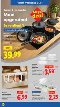 Silvercrest Keukenorganizer aanbieding bij Lidl – geldig van 19.01.2026 t/m 25.01.2026