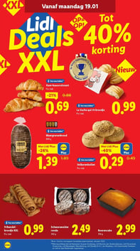Meergraanbrood aanbieding bij Lidl – geldig van 19.01.2026 t/m 25.01.2026