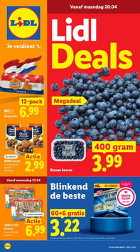 Blauwe bessen aanbieding bij Lidl – geldig van 20.04.2026 t/m 26.04.2026