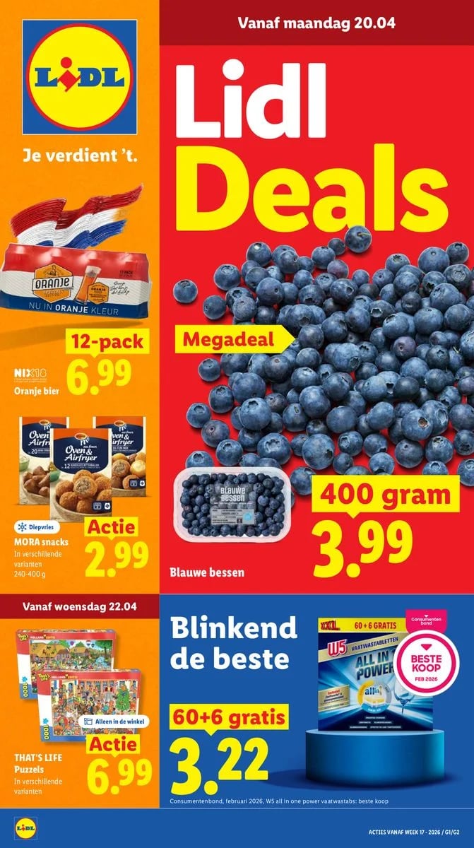 Lidl folder – pagina 1