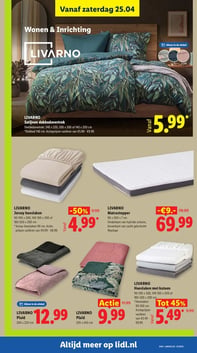 Plaid aanbieding bij Lidl – geldig van 20.04.2026 t/m 26.04.2026