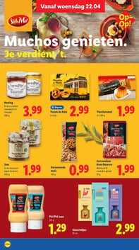 Flan karamel aanbieding bij Lidl – geldig van 20.04.2026 t/m 26.04.2026