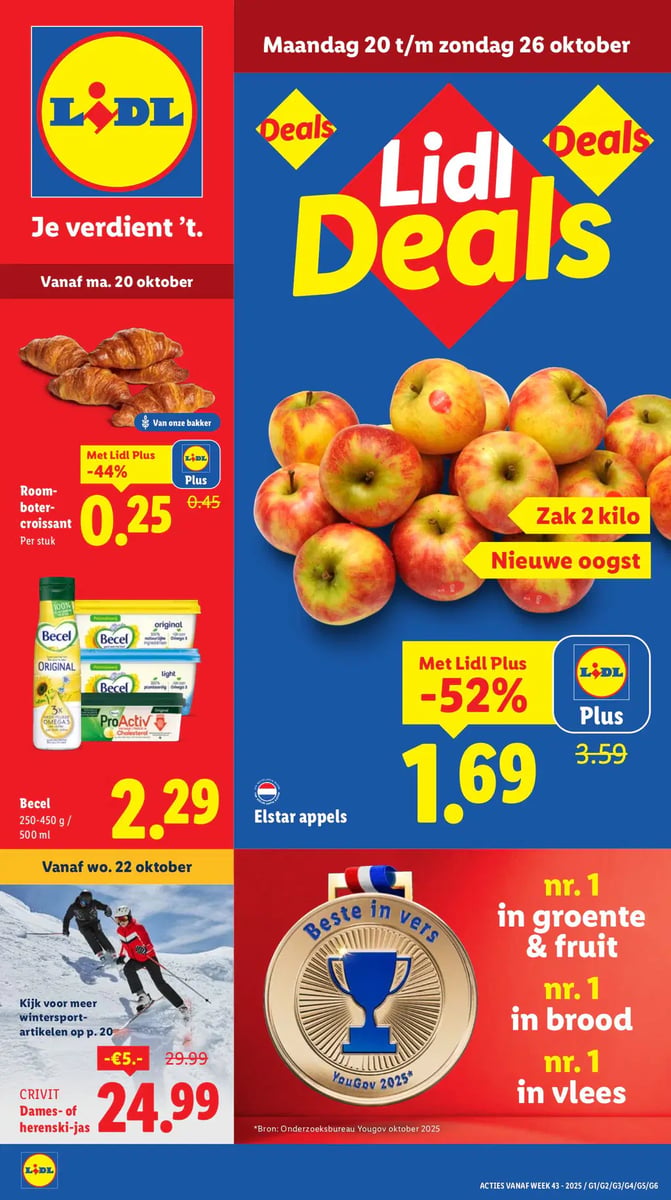 Lidl folder – pagina 1