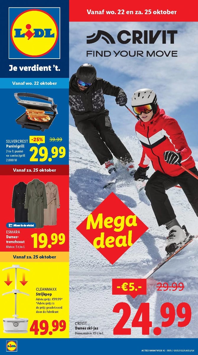Lidl folder – pagina 1