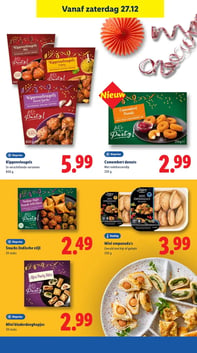 Mini bladerdeeghapjes aanbieding bij Lidl – geldig van 27.12.2025 t/m 28.12.2025