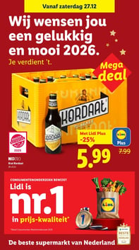 Krat Kordaat aanbieding bij Lidl – geldig van 22.12.2025 t/m 28.12.2025