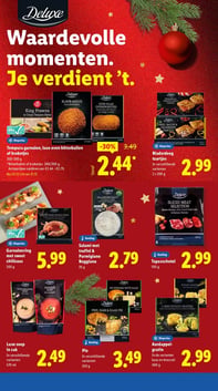 Bladerdeeg taartjes aanbieding bij Lidl – geldig van 22.12.2025 t/m 28.12.2025
