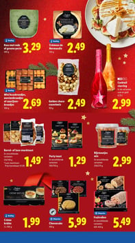 Kaas met rode of groene pesto aanbieding bij Lidl – geldig van 22.12.2025 t/m 28.12.2025