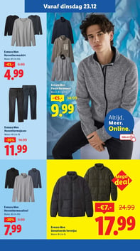 Esmara Men Herenthermoshirt aanbieding bij Lidl – geldig van 22.12.2025 t/m 28.12.2025