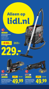Parkside Performance Accu-decoupeerzaag 20 V zonder accu en lader aanbieding bij Lidl – geldig van 22.12.2025 t/m 28.12.2025