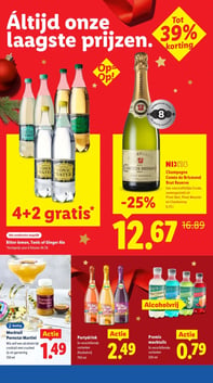 Partydrink aanbieding bij Lidl – geldig van 22.12.2025 t/m 28.12.2025
