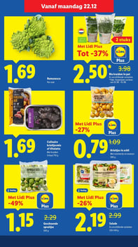 Salade aanbieding bij Lidl – geldig van 22.12.2025 t/m 28.12.2025