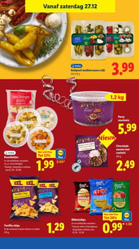 Antipasti mediterraneanse stijl aanbieding bij Lidl – geldig van 22.12.2025 t/m 28.12.2025