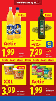 100% pindakaas aanbieding bij Lidl – geldig van 23.02.2026 t/m 01.03.2026