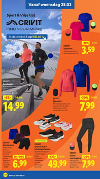 CRIVIT Sportbroekje aanbieding bij Lidl – geldig van 23.02.2026 t/m 01.03.2026