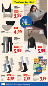 ESMARA Dames bustier aanbieding bij Lidl – geldig van 23.02.2026 t/m 01.03.2026