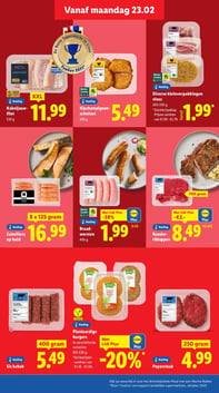 Pepersteak aanbieding bij Lidl – geldig van 23.02.2026 t/m 01.03.2026