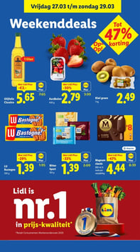 Olijfolie Classico aanbieding bij Lidl – geldig van 23.03.2026 t/m 29.03.2026
