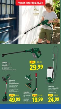 PARKSIDE Waterbezemsset aanbieding bij Lidl – geldig van 28.03.2026 t/m 29.03.2026