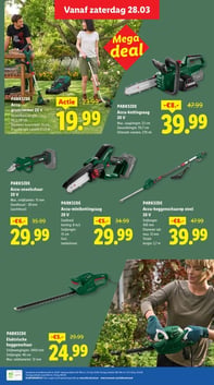 PARKSIDE Accu-kettingzaag 20 V aanbieding bij Lidl – geldig van 23.03.2026 t/m 29.03.2026